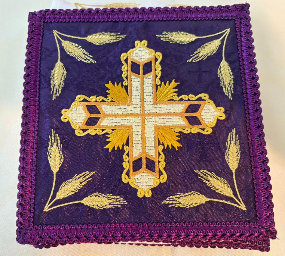 Liturgical Altar Linen Set 4-Piece Embroidered