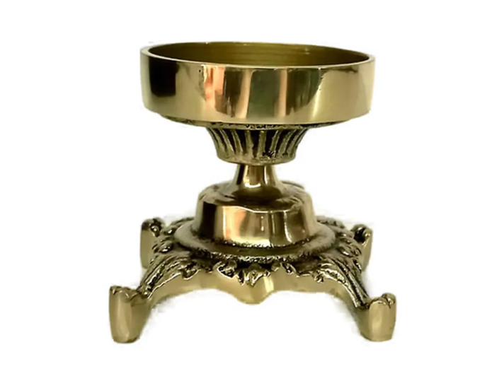 Bronze 7-Day Candlestick 3.1 Inch for 2.8 Inch Candles