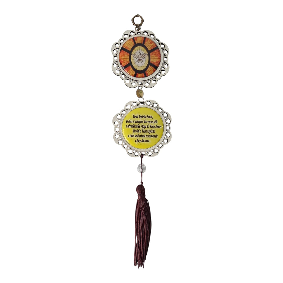 Duo Door Mandala Ornament - Religious MDF Hanging Decor