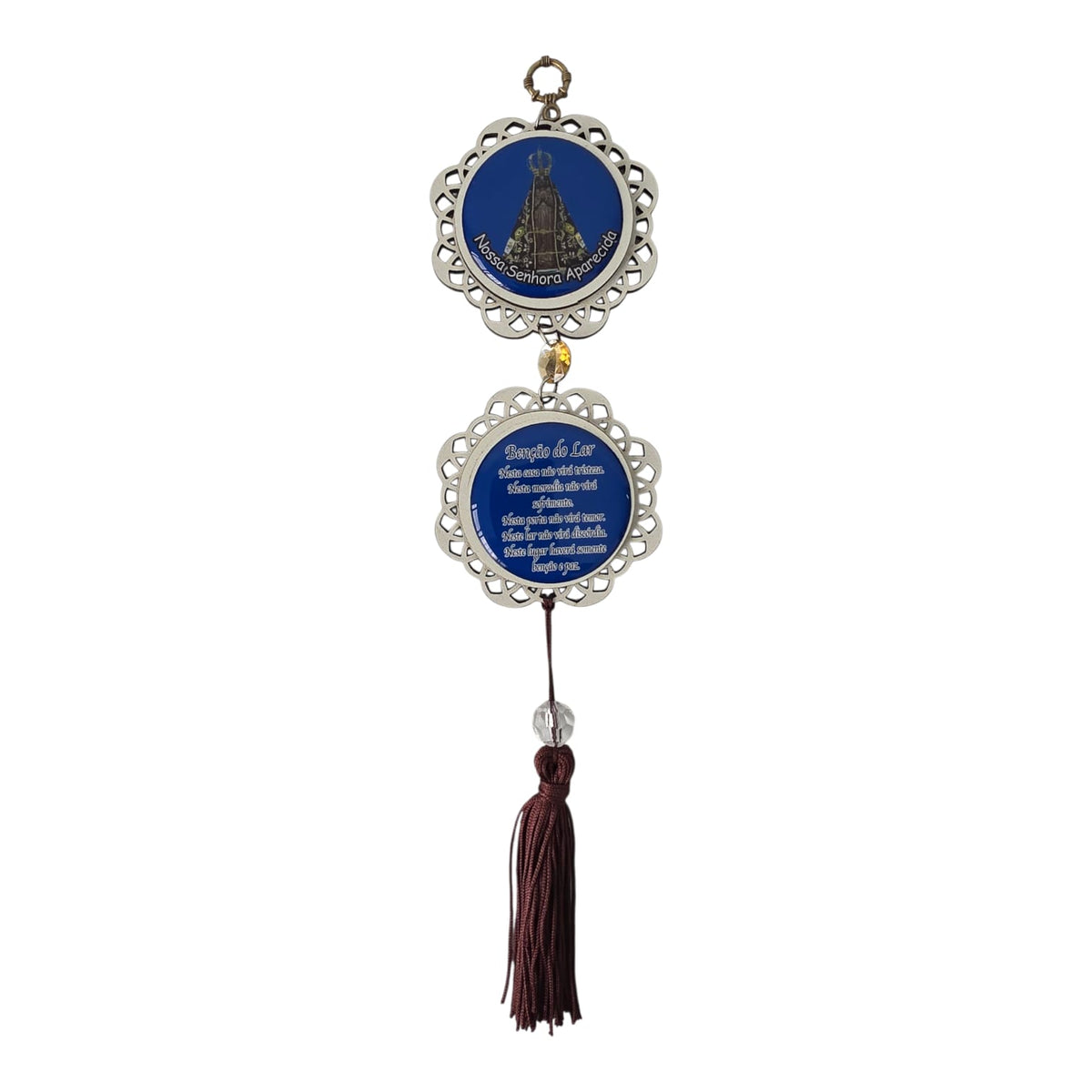 Duo Door Mandala Ornament - Religious MDF Hanging Decor