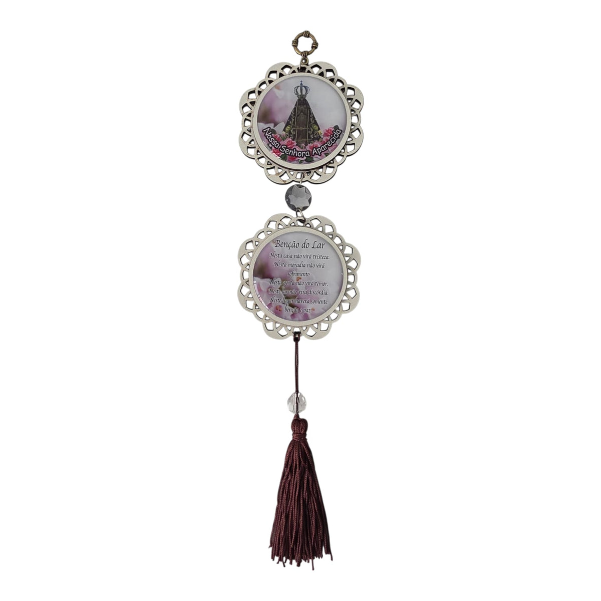 Duo Door Mandala Ornament - Religious MDF Hanging Decor