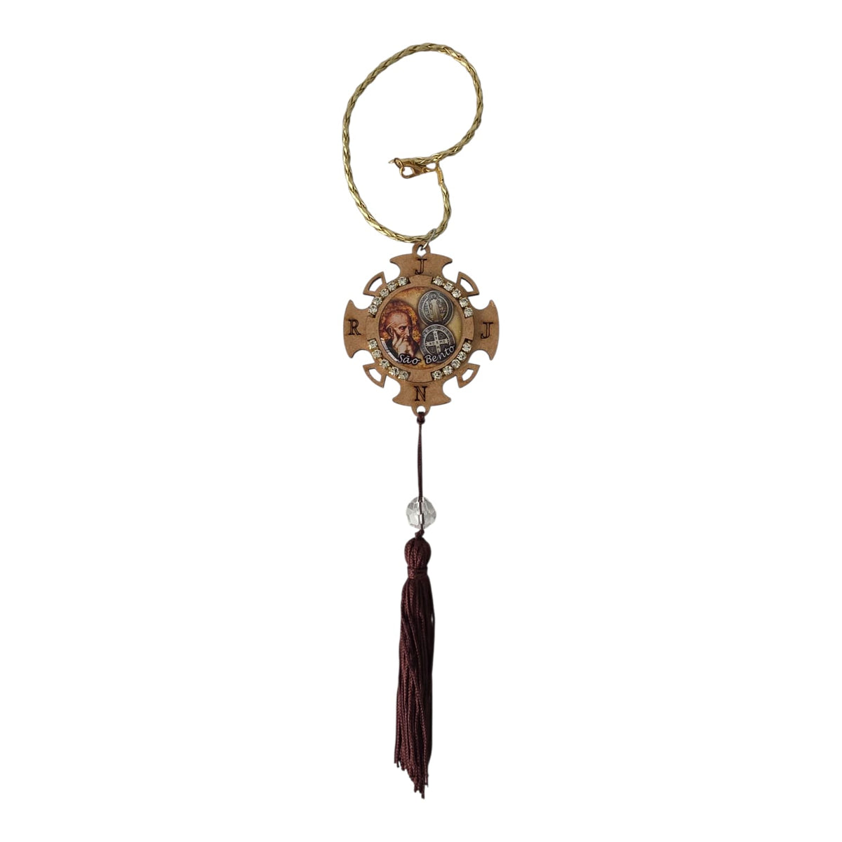 Car Ornament Holy Mandala Pendant - Religious MDF Design