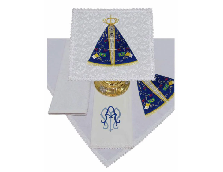 Our Lady of Aparecida 4-Piece Liturgical Altar Set