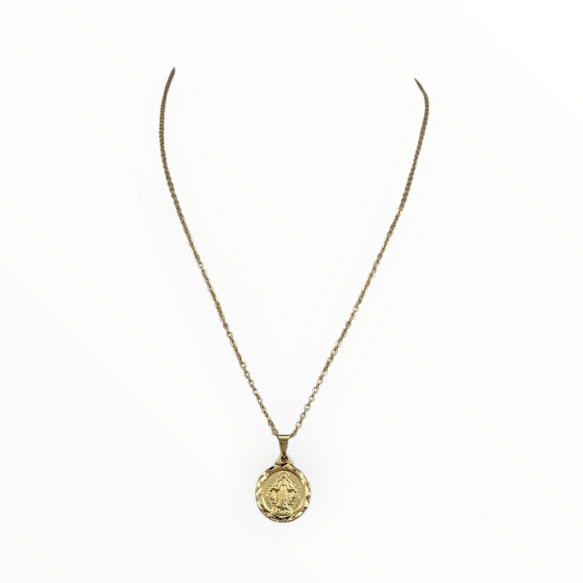 Gold-Plated Religious Medals & Pendants Collection