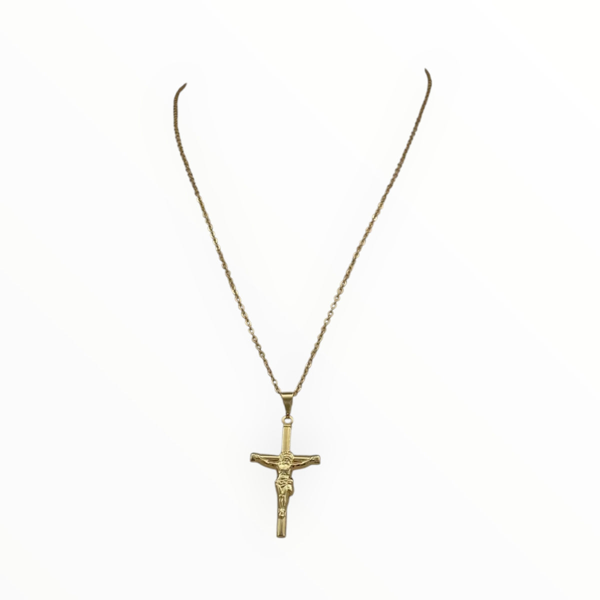 Gold-Plated Brass Cross Pendants – Elegant Faith Jewelry