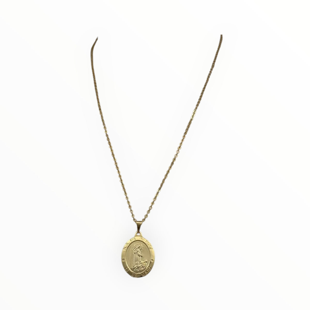 Gold-Plated Religious Medals & Pendants Collection