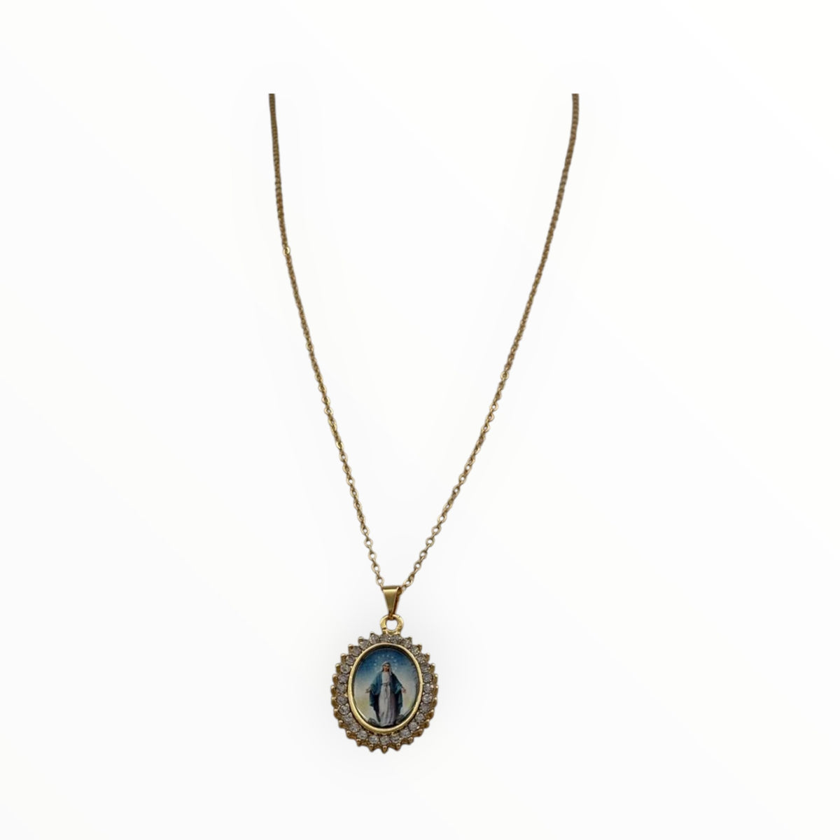 Gold-Plated Religious Medals & Pendants Collection