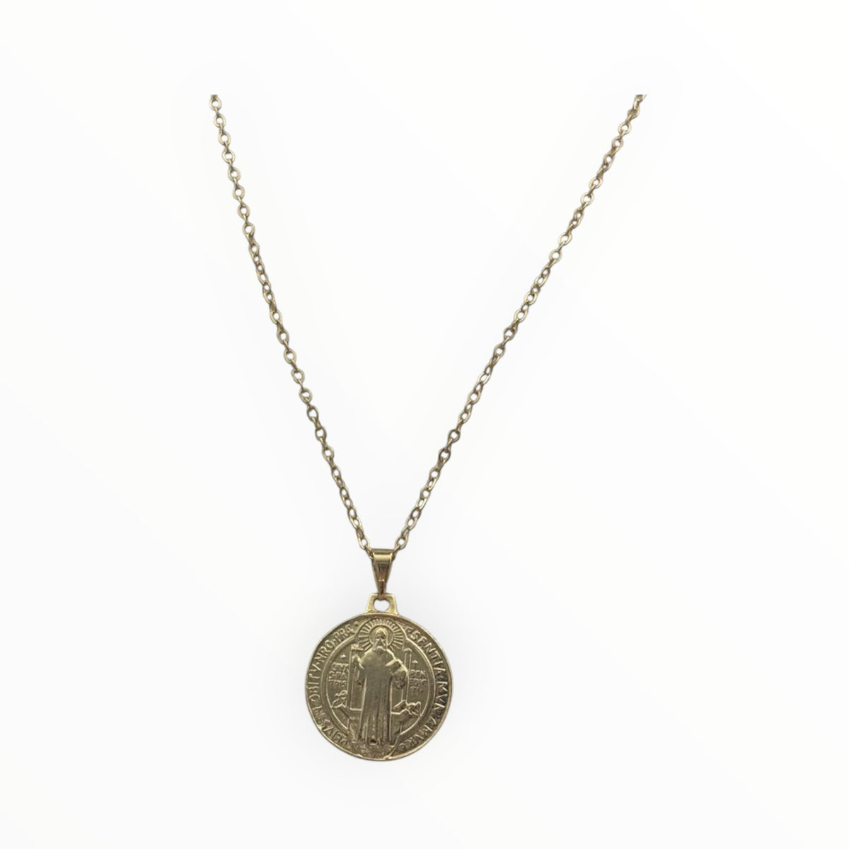 Gold-Plated Religious Medals & Pendants Collection