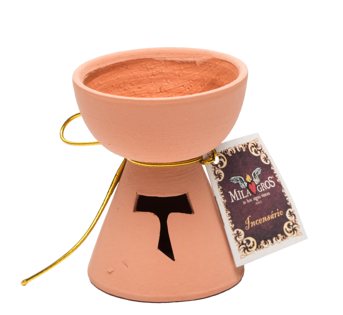 Esperança — terracotta ceramic incense burner