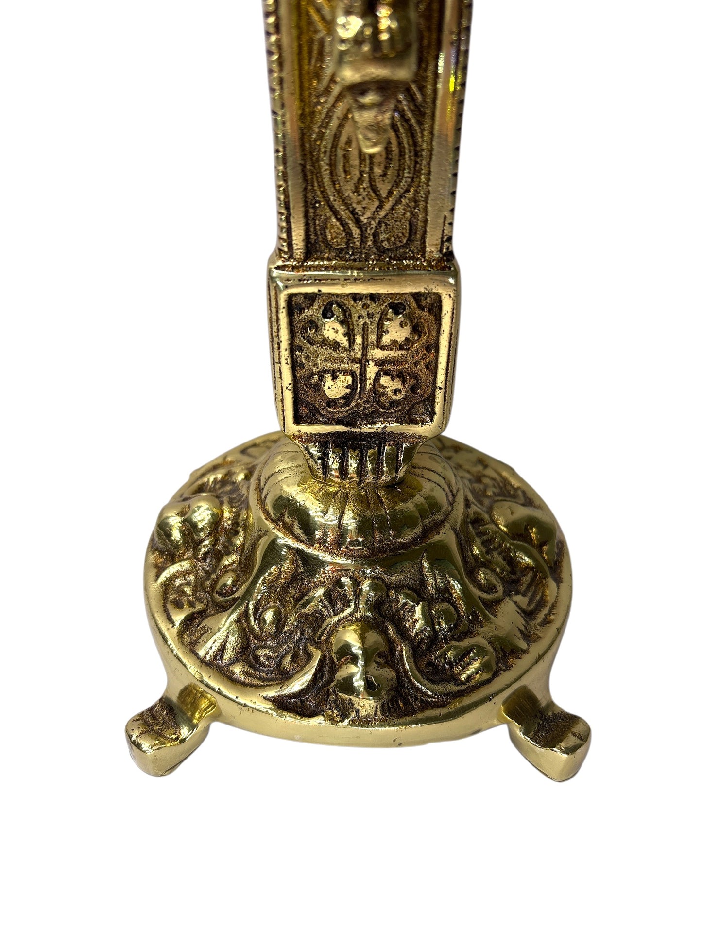 15.4-Inch Bronze Tabletop Crucifix