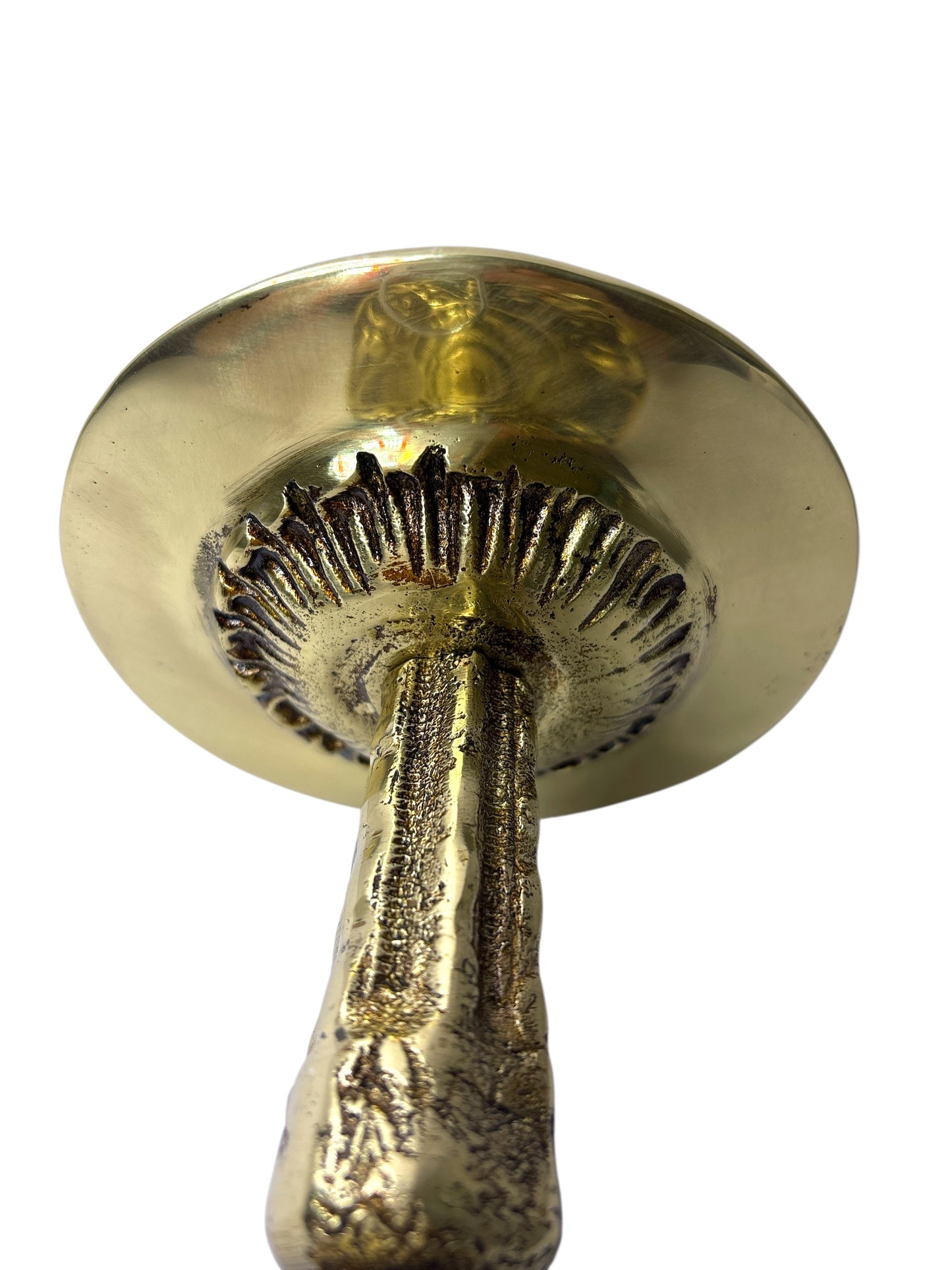 Bronze Candlestick 8.7 Inch for 3 Inch Candles