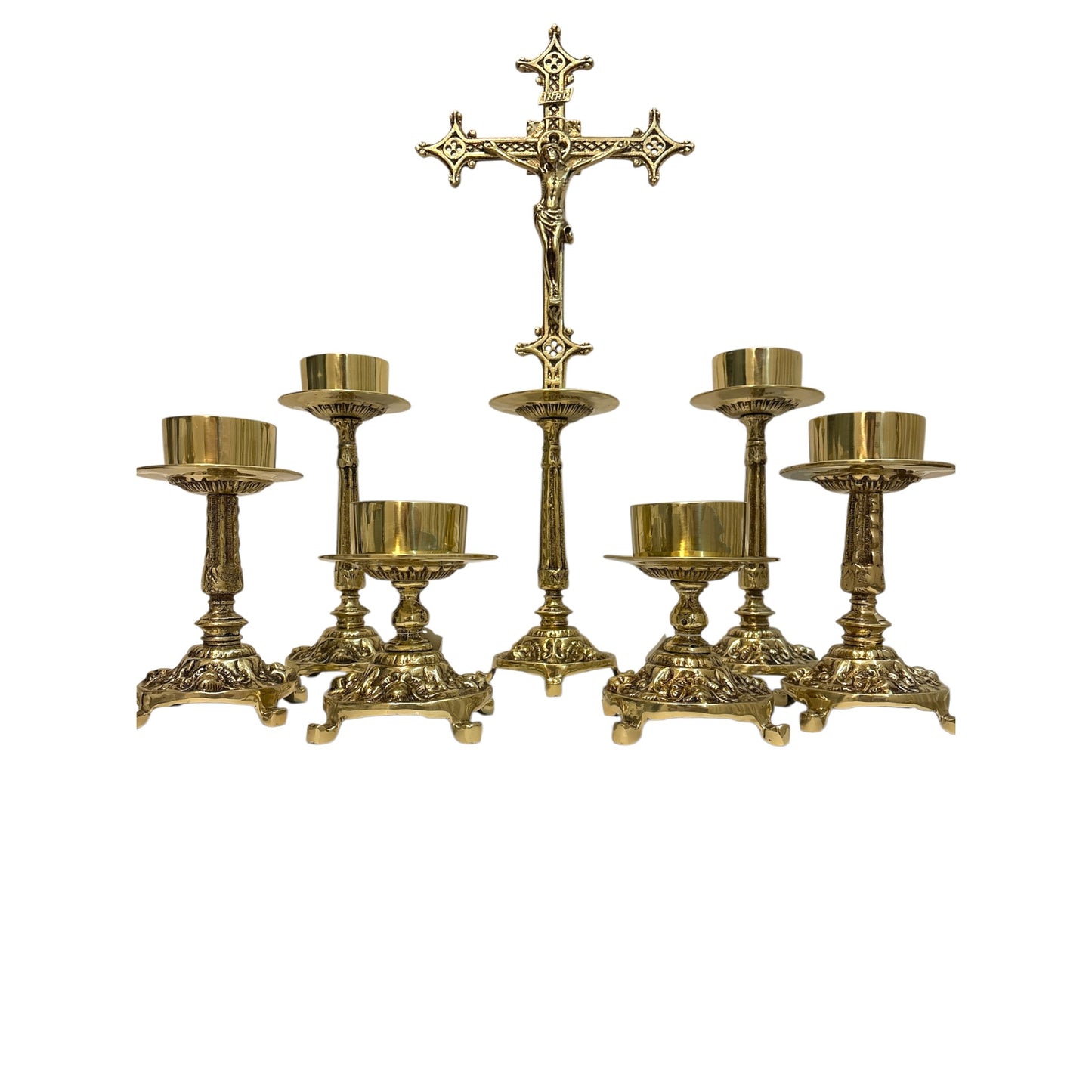 Bronze Candlestick 8.7 Inch for 3 Inch Candles