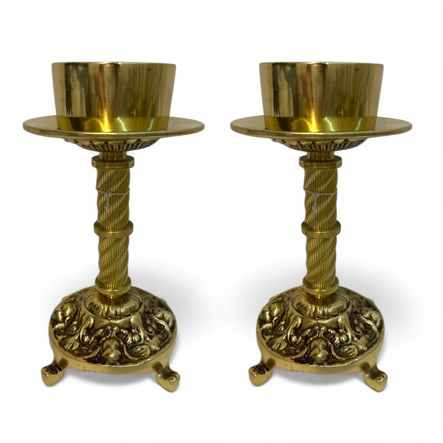 Bronze Candlestick 9.1 Inch for 3 Inch Candles