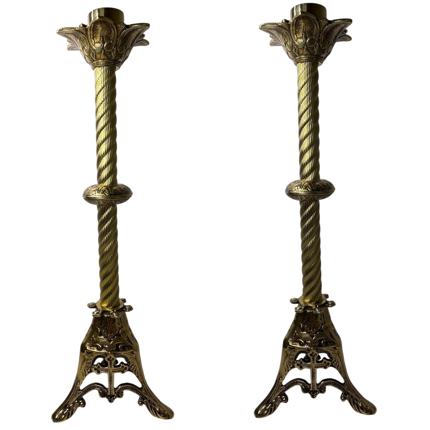 Bronze Candlestick 18.5 Inch