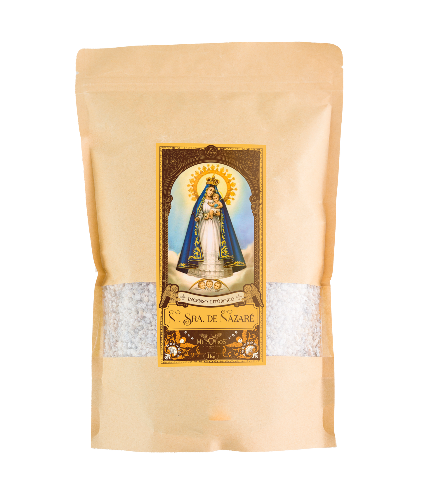 Milagros Our Lady of Nazareth (Nossa Senhora de Nazaré) Resin Incense - 0.3-17.6oz