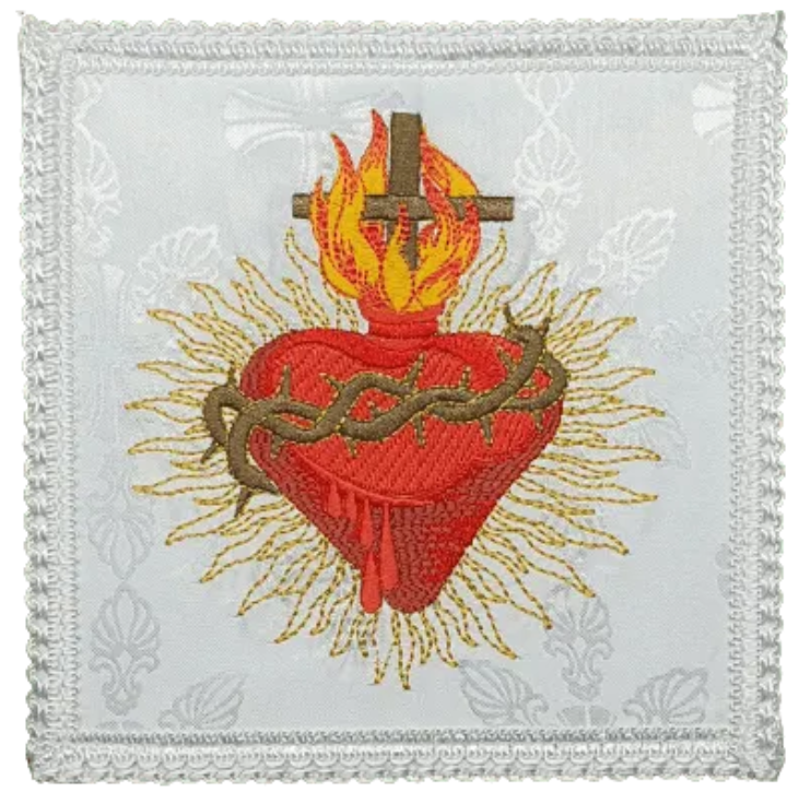 Liturgical Vestment Set - Brocade and Cotton Altar Linens