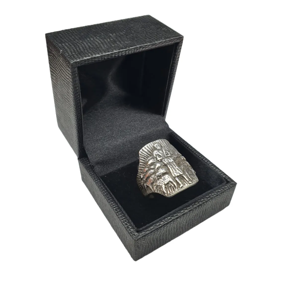 Good Shepherd Episcopal Ring in Sterling Silver 925