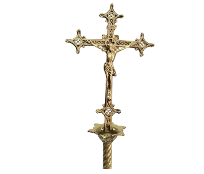 Bronze Crucifix 32.3 Inch