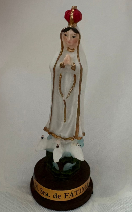 Our Lady of Fatima 2.8 Inch Resin Statue