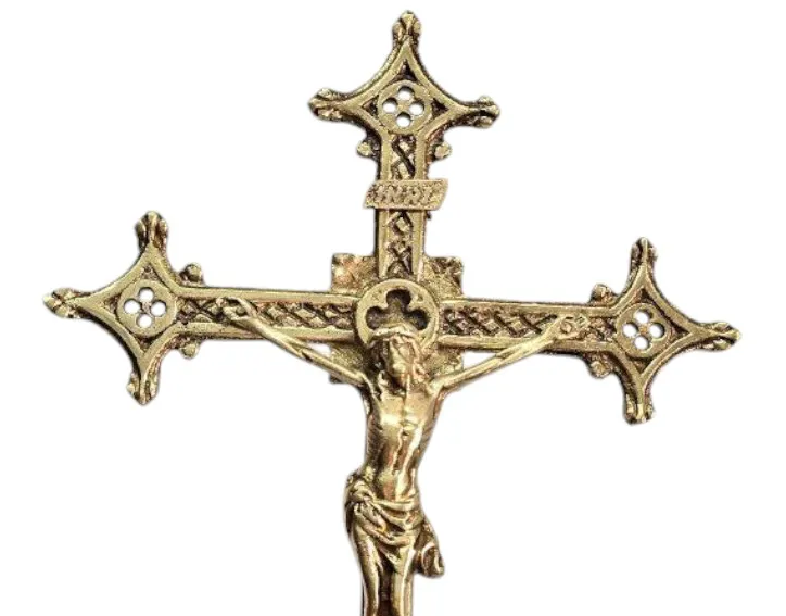 Bronze Crucifix 32.3 Inch