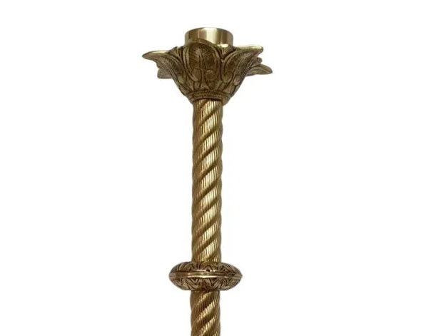 Bronze Candlestick 18.5 Inch