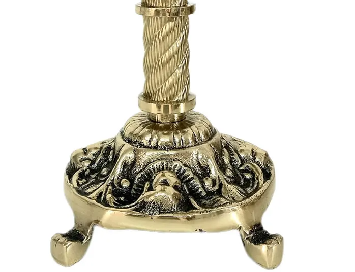 Bronze Candlestick 9.1 Inch for 3 Inch Candles