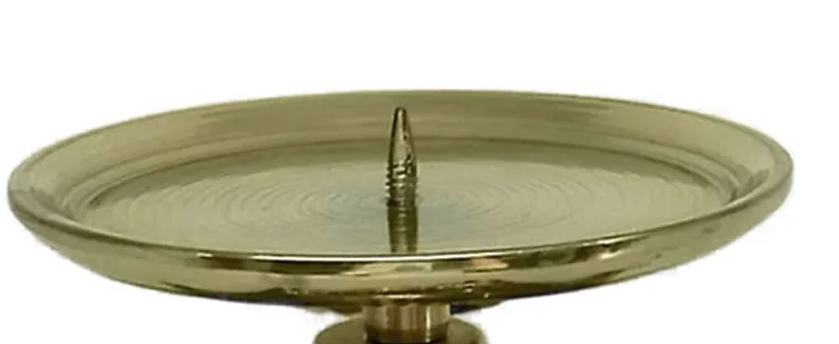 Bronze 7-Day Candlestick 2.8 Inch for 3.7 Inch Candles