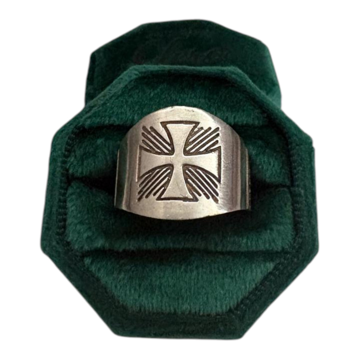 Sterling Silver Episcopal Ring 925