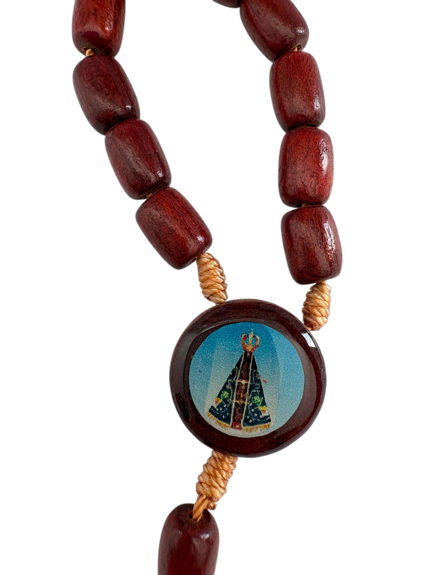 Handmade Wood Rosary