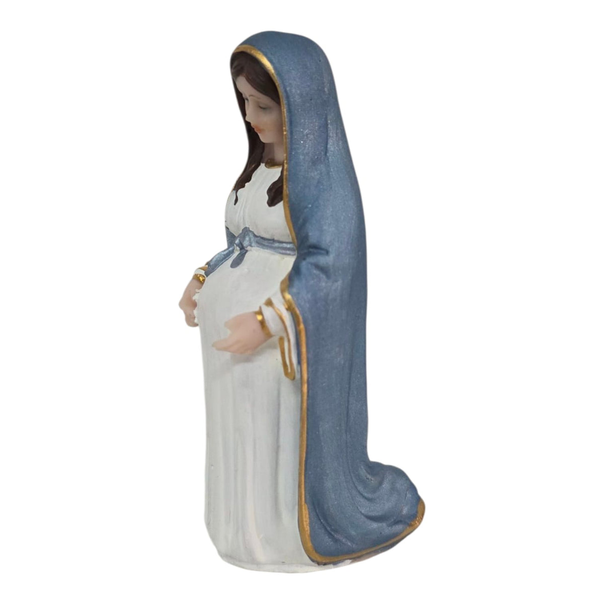 Our Lady of the Sweet Expectation – Kneeling Pregnant Mary – 4.3 Inch