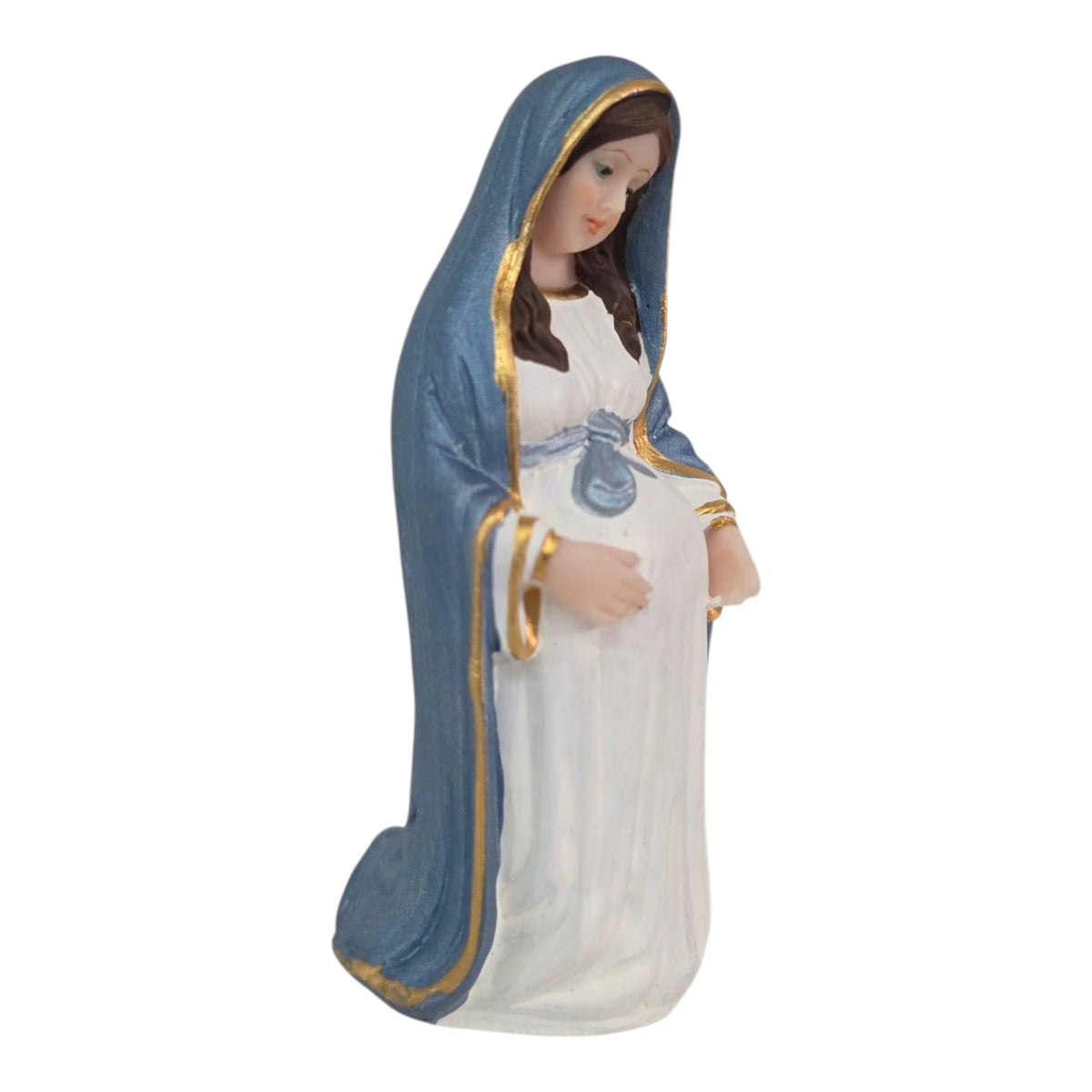 Our Lady of the Sweet Expectation – Kneeling Pregnant Mary – 4.3 Inch