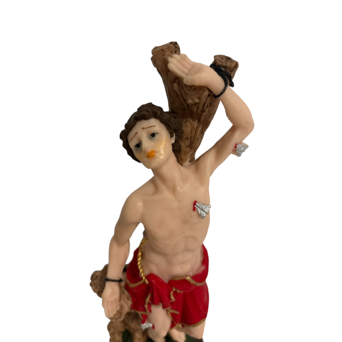 Saint Sebastian Statue 8.5 Inch Resin Figurine