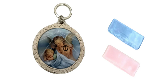 Nickel-Plated Crib Medallion 2 Inch