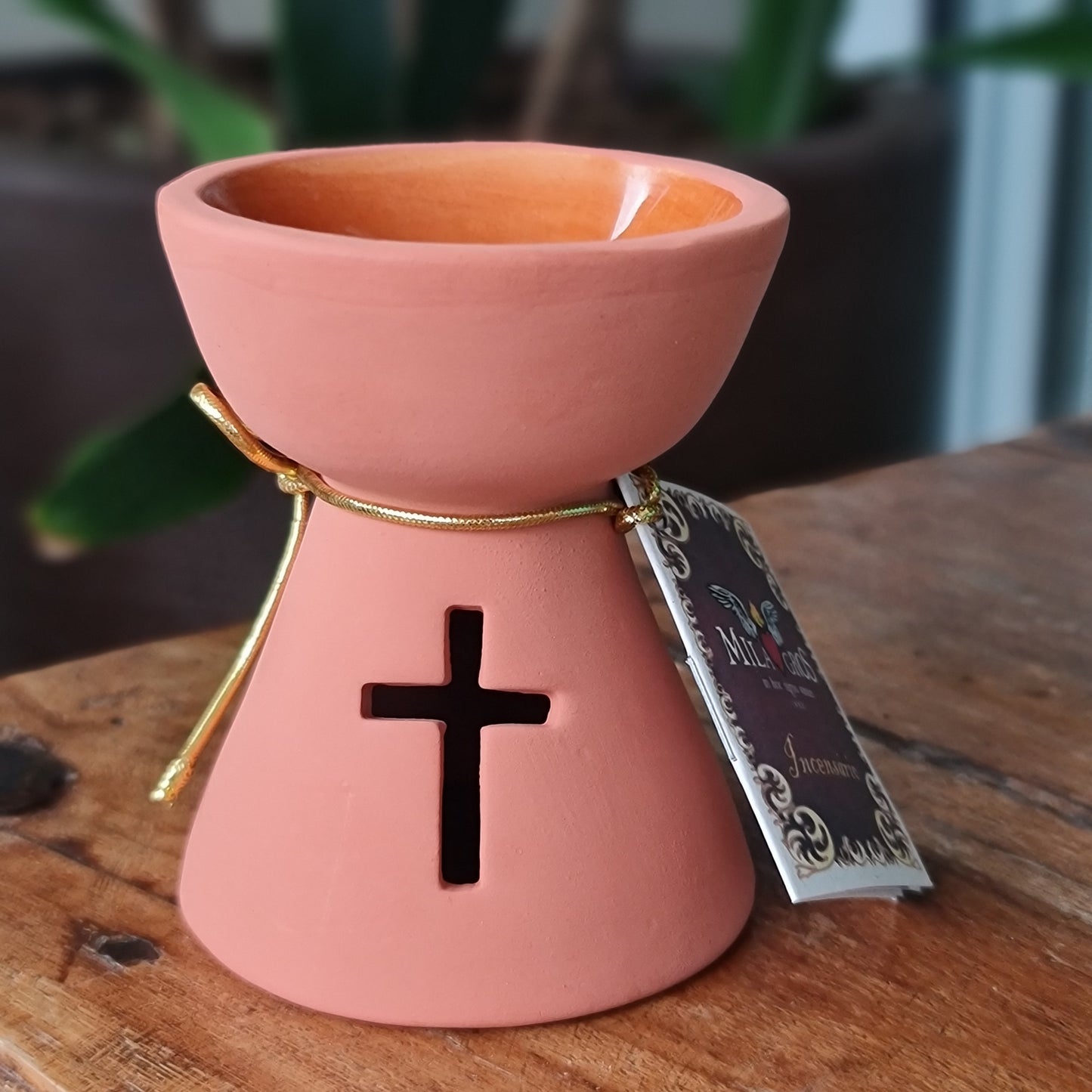 Milagros Ceramic Incense Burner - 3.5 Inch - Various Styles