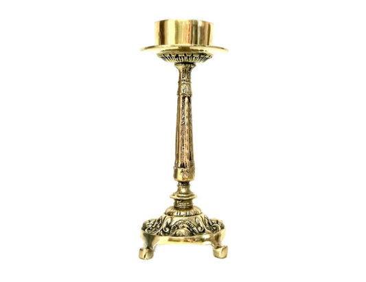 Bronze Candlestick 8.7 Inch for 3 Inch Candles