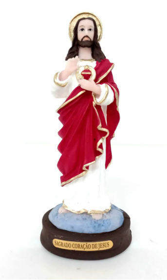 Sacred Heart of Jesus 5.9 Inch Statue