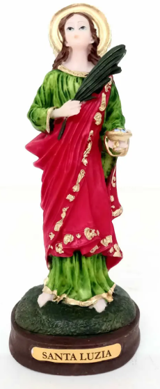 Saint Lucy 7.9 Inch Statue