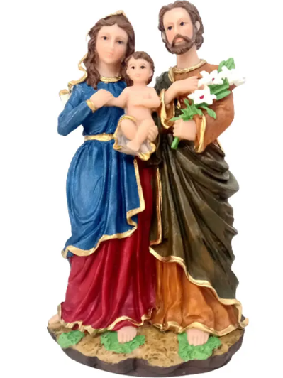 Holy Family 8.3 Inch Statue