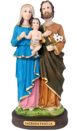 Holy Family 5.9 Inch Statue