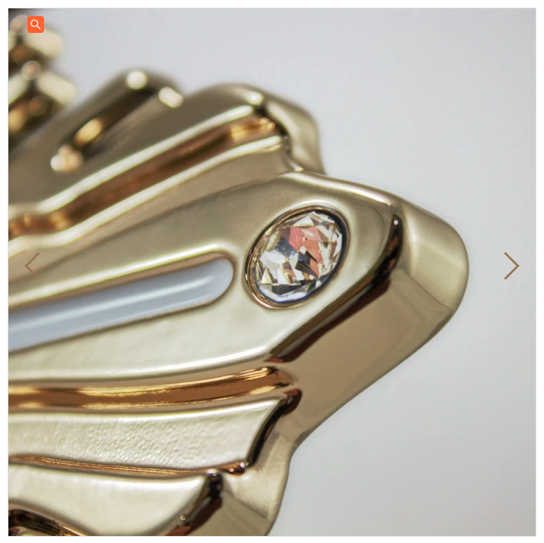 Divine Holy Spirit Splendor Tabletop Ornament 5.9 Inches Gold & White Dove