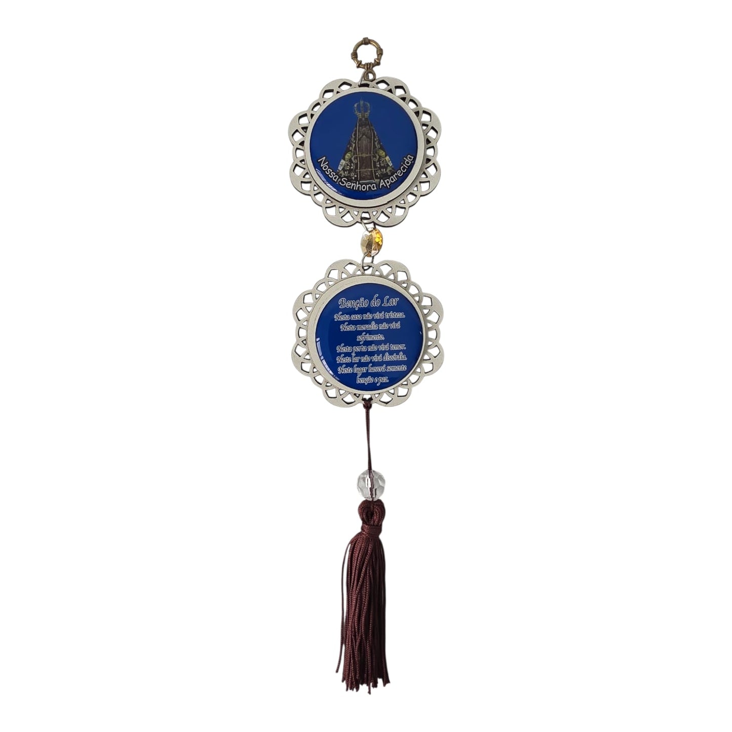 Duo Door Mandala Ornament - Religious MDF Hanging Decor