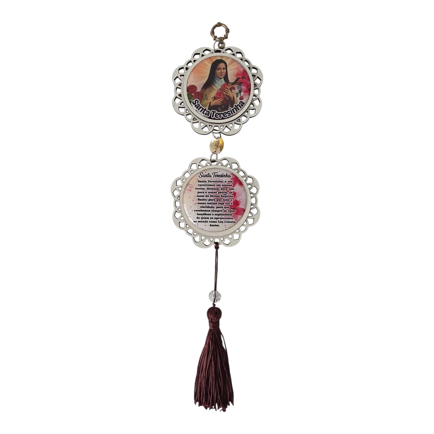 Duo Door Mandala Ornament - Religious MDF Hanging Decor