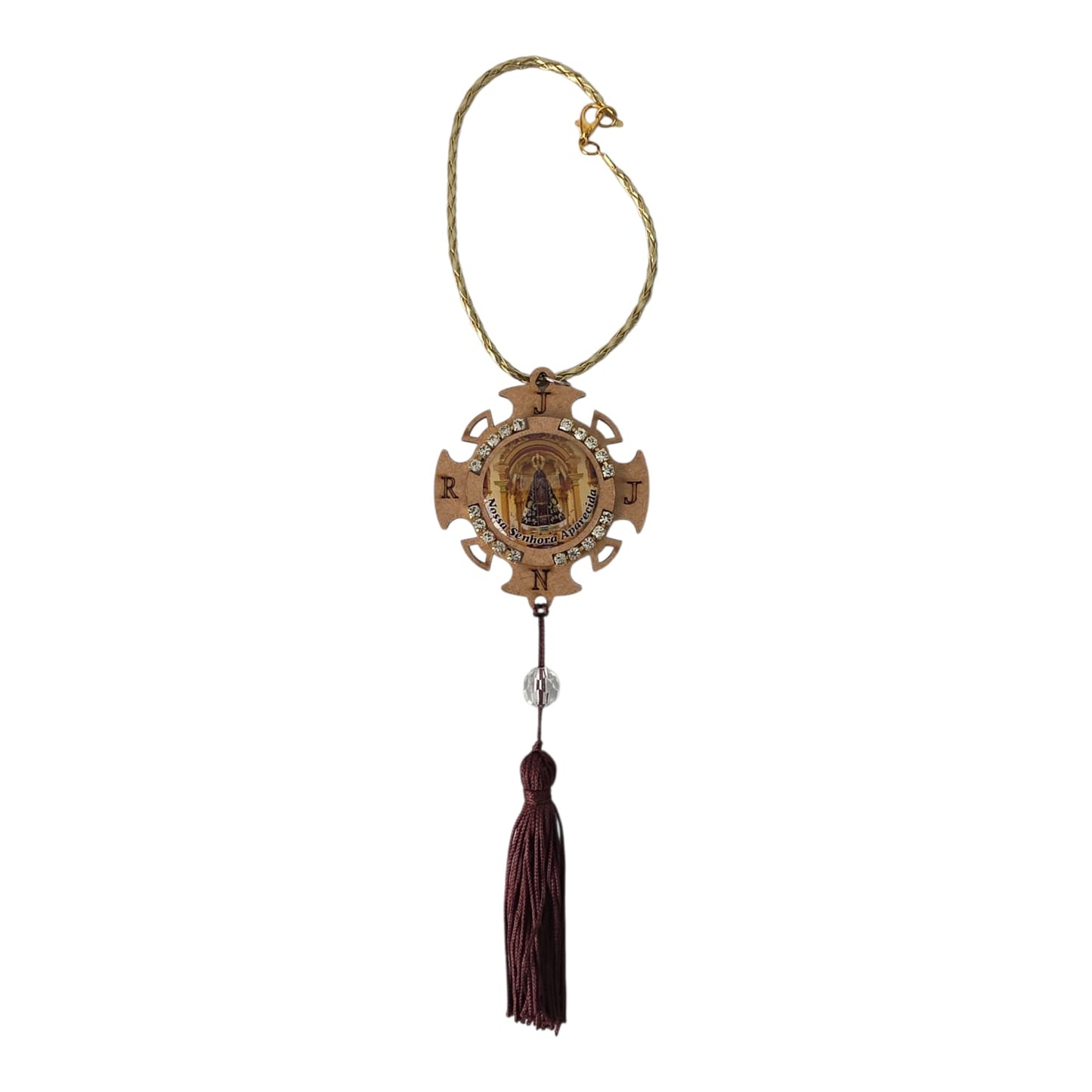 Car Ornament Holy Mandala Pendant - Religious MDF Design