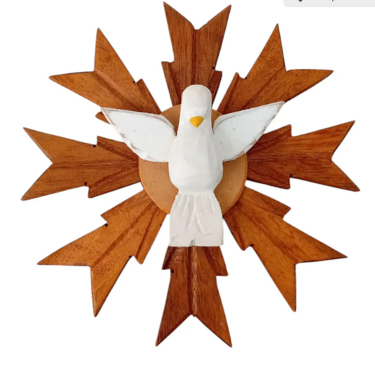 Holy Spirit 6.7 Inch Wall Plaque
