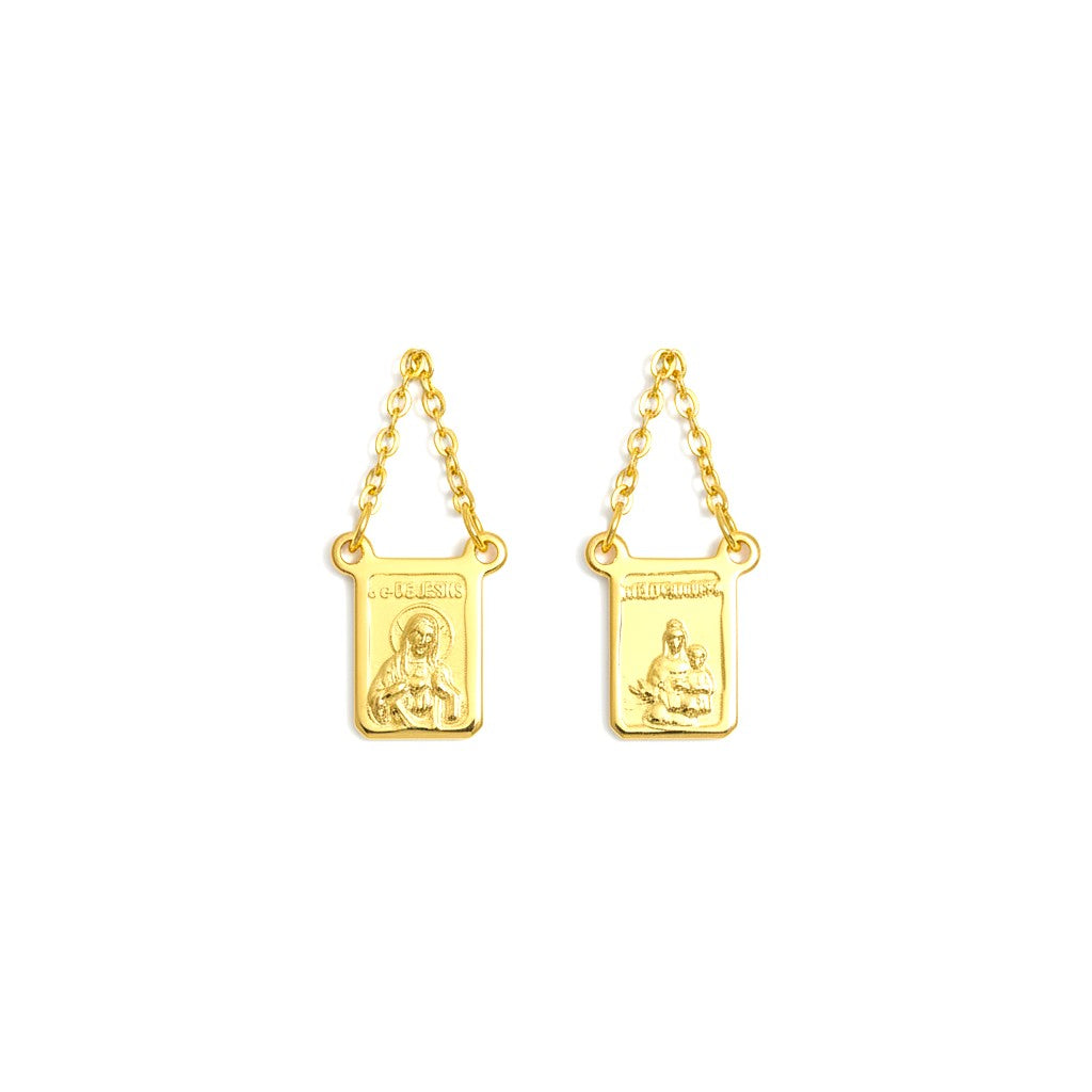 Gold-Plated Scapular Collection
