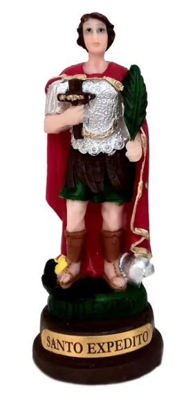 Saint Expeditus 3.5 Inch Statue