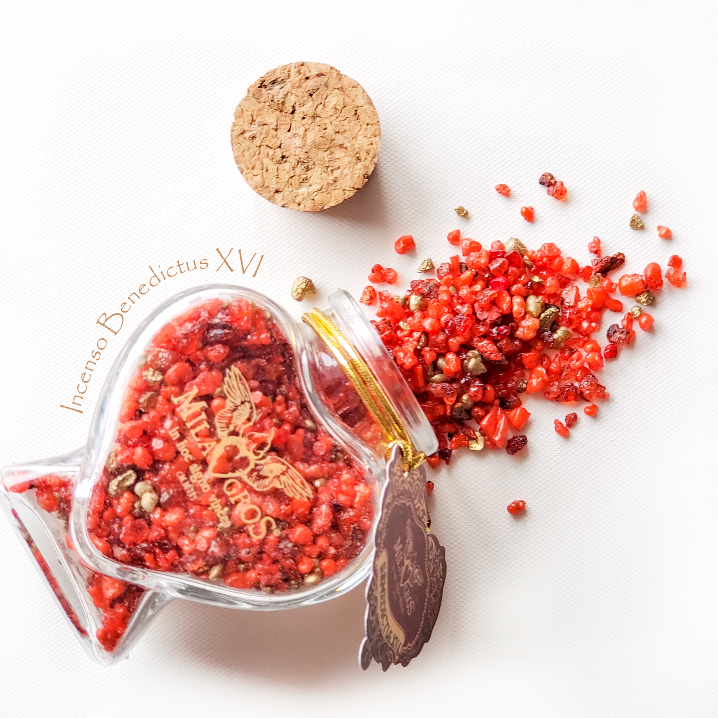 Milagros Benedictus XVI Resin Incense - 0.3-17.6oz