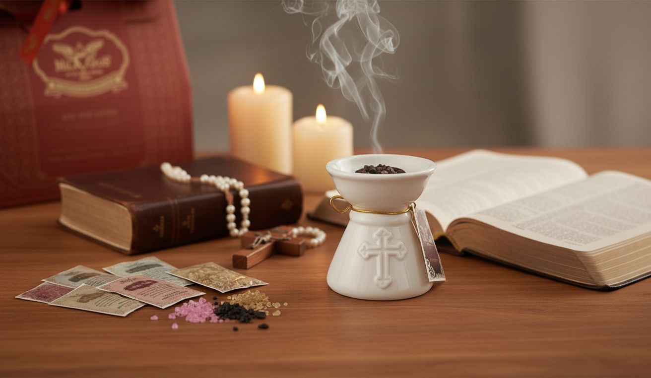 Ceramic Burner Starter Kit — styled lifestyle composition (view 1)