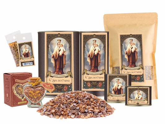 Milagros Our Lady of Mount Carmel (Nossa Senhora do Carmo) Resin Incense - 0.3-17.6oz