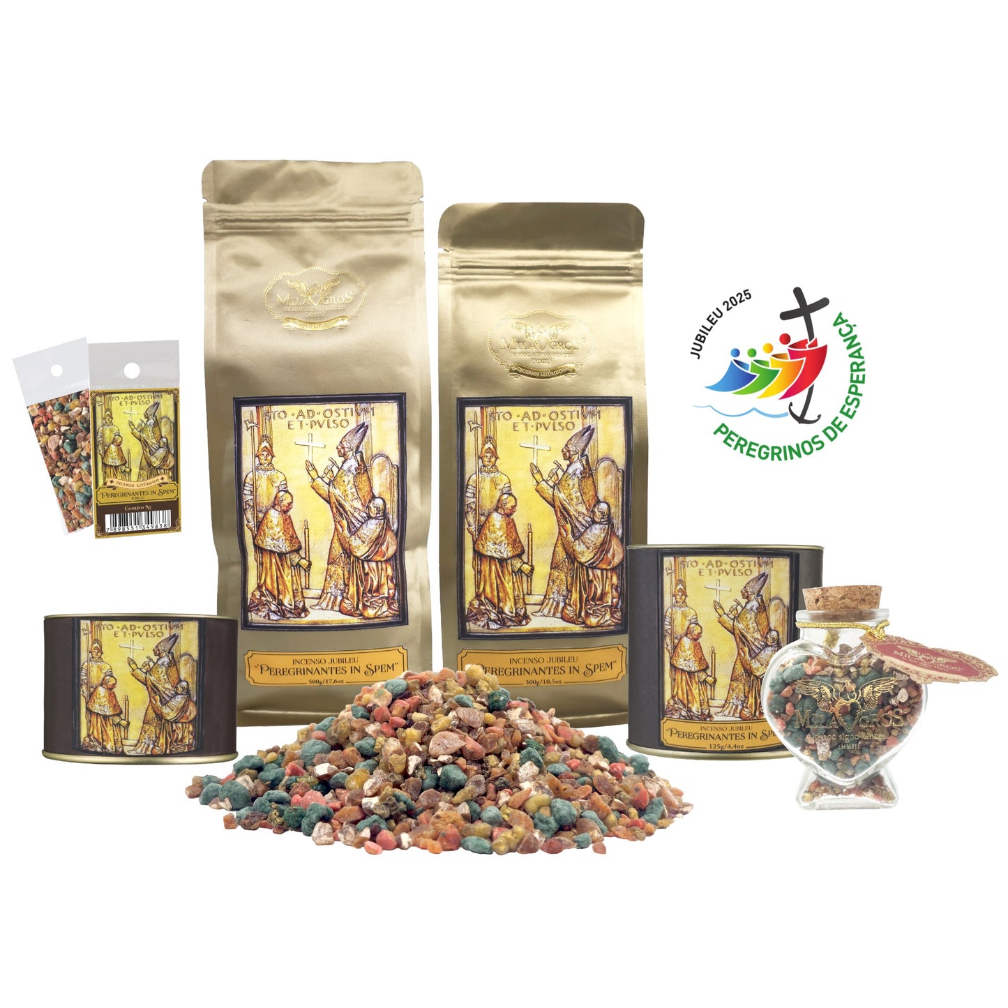 Milagros Peregrinantes in Spem Resin Incense - 0.3-17.6oz